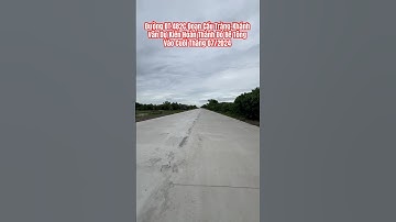 Đường ĐT.482C Đoạn Cầu Tràng-Khánh Vân Hoàn Thành Đổ Bê Tông Vào Cuối Tháng 07/2024 | KPTNB