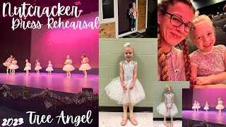 Nutcracker Dress Rehearsal 2023 Tree Angel Cindel