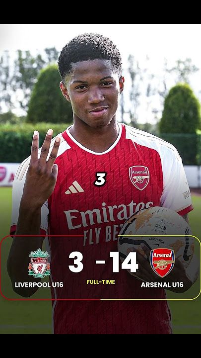 ARSENAL GAVE AWAY A WONDERKID WHO SCORED 10 GOALS IN ONE MATCH TO A RIVAL FOR FREE 😳🤡