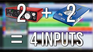 How to Use Multiple Audio Interfaces Simultaneously