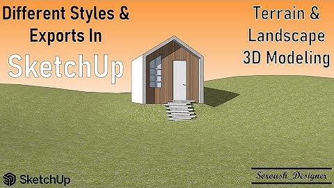 SketchUp - Sandbox & Stamp (Landscape & Terrain)