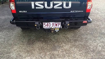 Isuzu D-max Jack Bar Tow Bar off road