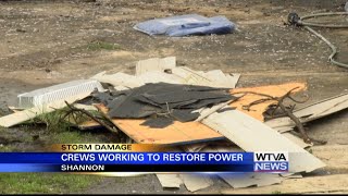 Power crews spent weekend restoring power to customers in Lee and surrounding counties