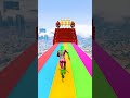 GTA 5 Epic Water Ragdolls | Spider-Man Jumps / Fails ep.19432 #shorts