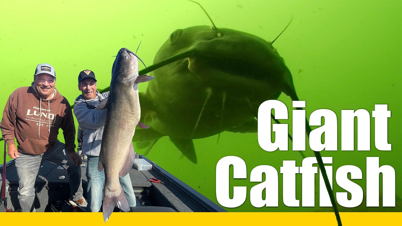 Ловля гигантских канальных сомов на реке Ред-Ривер.