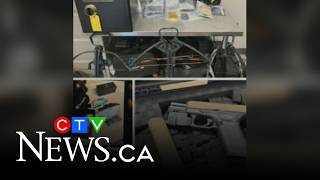 Cache of drugs and guns seized during arrest of Ont. man