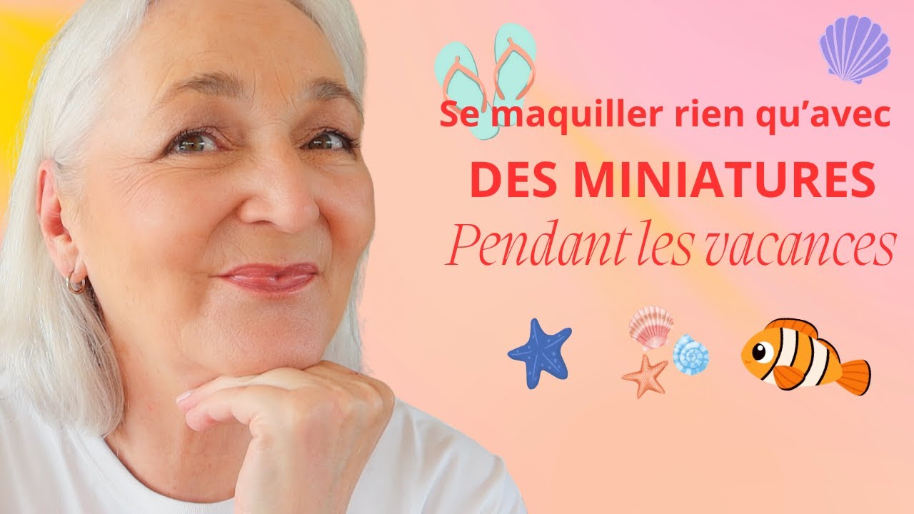 I only use mini products for my makeup.