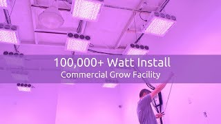 100,000+ Watt Black Dog LED Commercial Facility Install