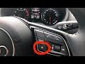 What this (star) button does from Audi A1, A3, A4, A5, A6, A8, Q2, Q3, Q5, Q7, Q8 steering wheel