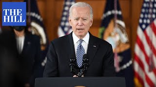 President Joe Biden: "The right to vote in America is UNDER ATTACK"