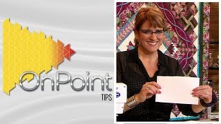 Paper Piecing Tip (Ep. 110)