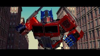 Optimus Prime Transformation 3D animated VFX short