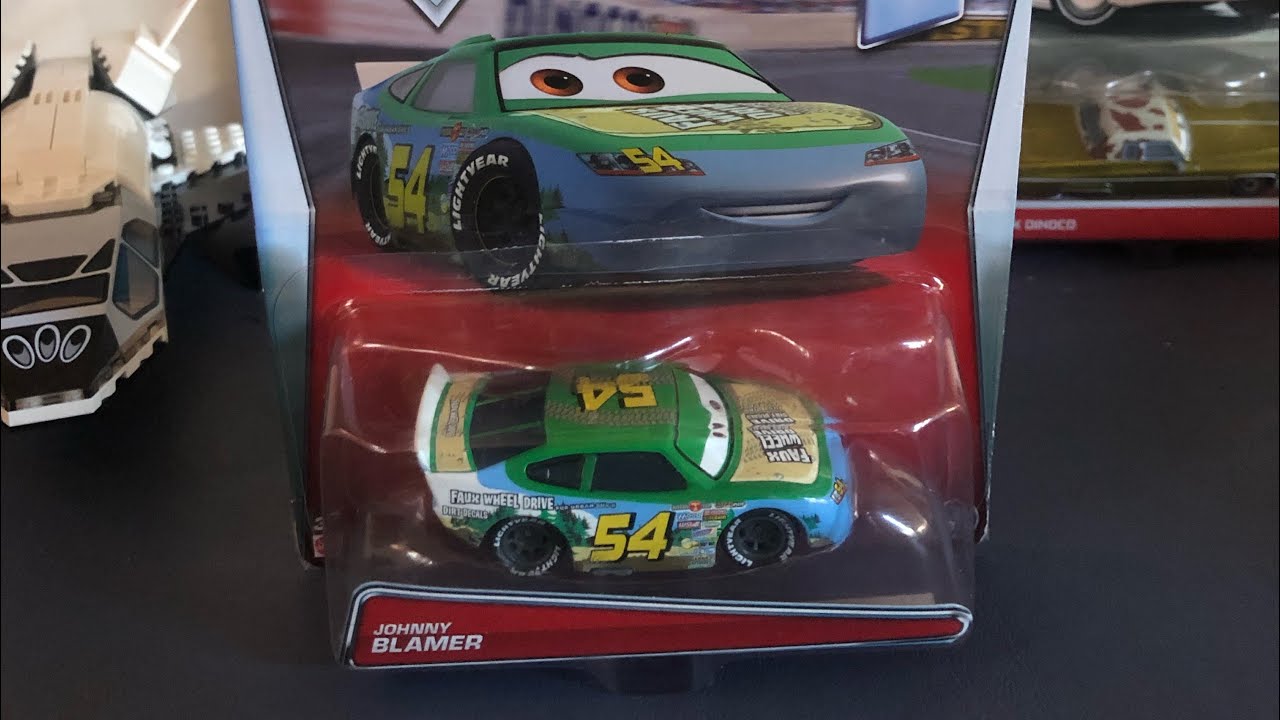 Disney Pixar Cars Johnny Blamer Mattel — The Pop Culture Antique Museum ...