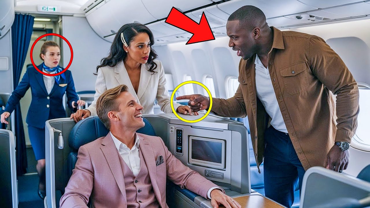 White VIP Steals Black Couple’s Seats — Airline Shuts Down Before Landing...