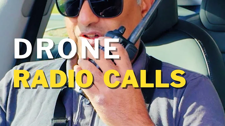 How to Make a Drone Radio Call as a Commercial Remote Pilot Using Aviation Air-band Radio