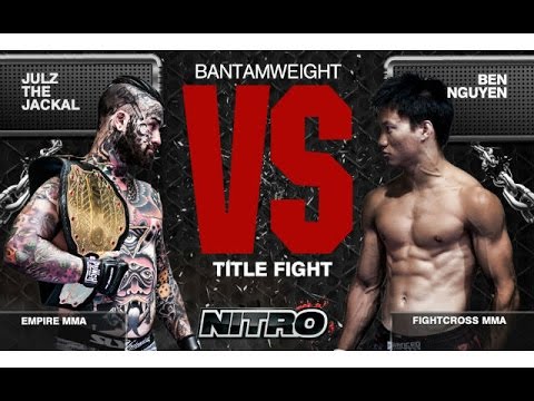 Knockout. (c) Julz The Jackal vs Ben Nguyen MMA