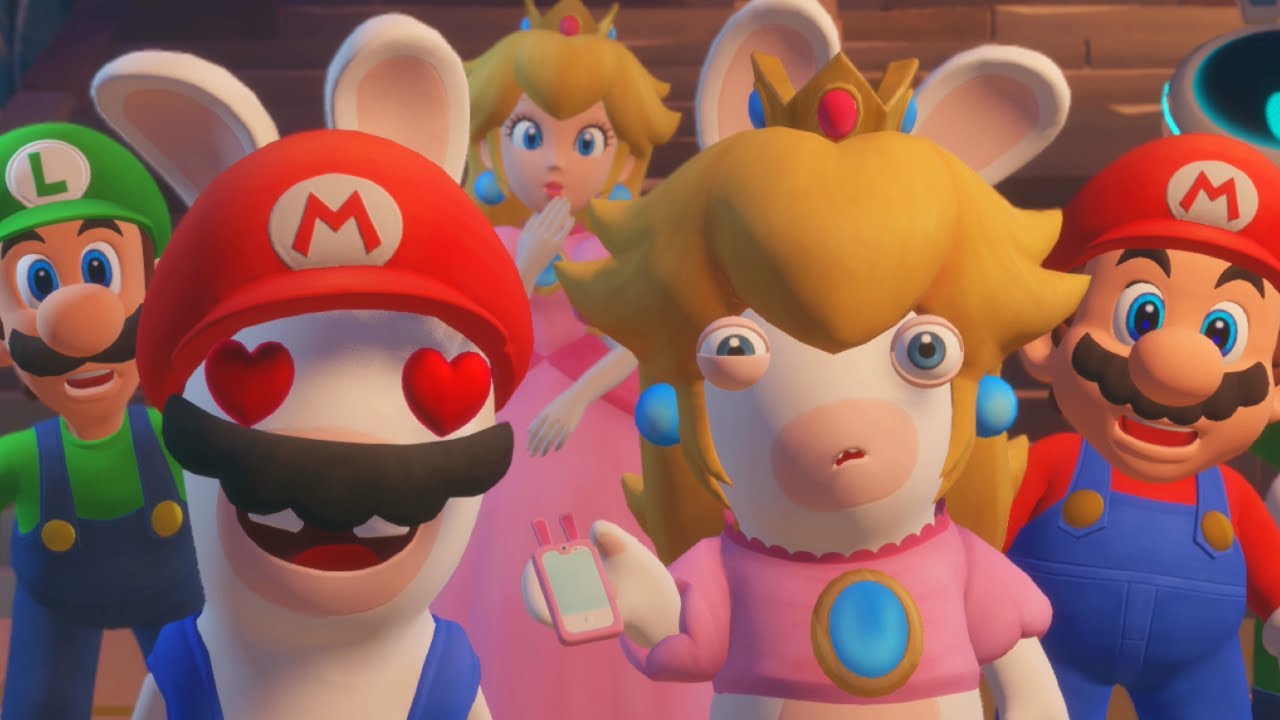 Mario Rabbid Strangle Mario + Rabbids: Sparks of Hope - A Mysterious Rabbid Stranger Appears ...