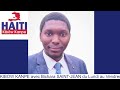 André RAPHAËL répond aux questions de Bichara Saint-Jean à l'émission HAITI KIBOW KANPE.