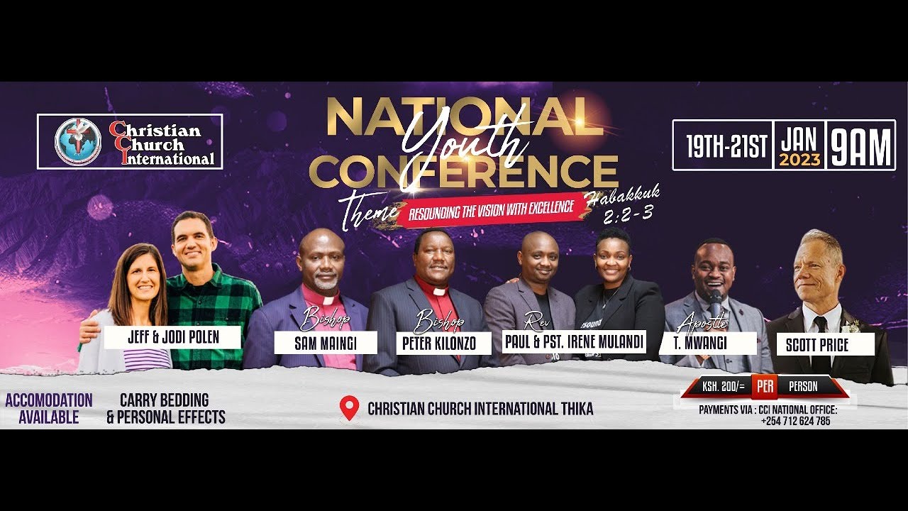 NATIONAL YOUTH CONFERENCE || CHRISTIAN CHURCH INTERNATIONAL || DAY 2 ...