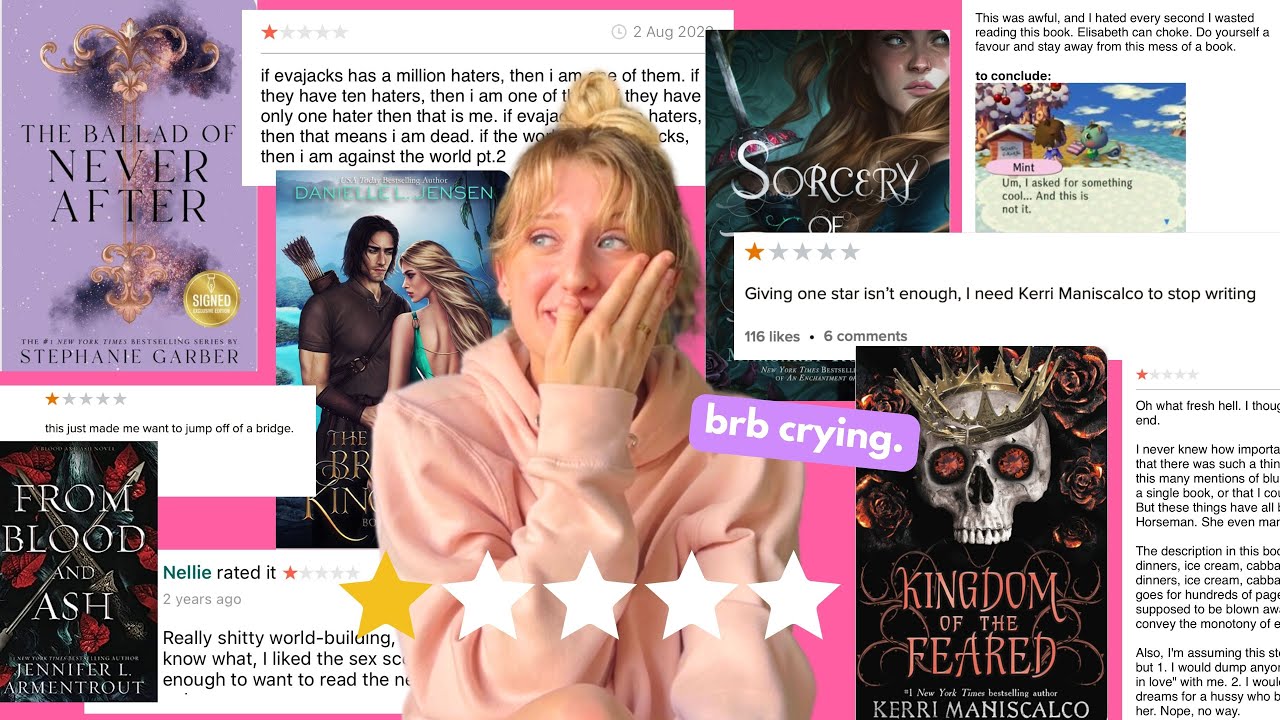 Reacting to 1 star reviews for 8 of my favorite books⭐️🙃☕️ (spoiler free) / episode 1