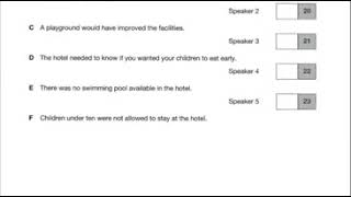 Listening B2, FCE 1, Test 3, Part 3