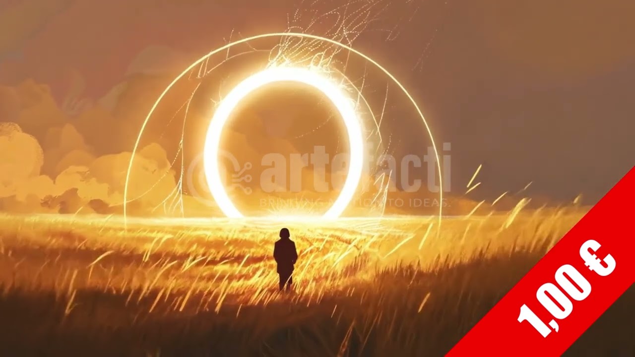 Solar Ring on the Horizon — HD Surreal Nature Stock Footage