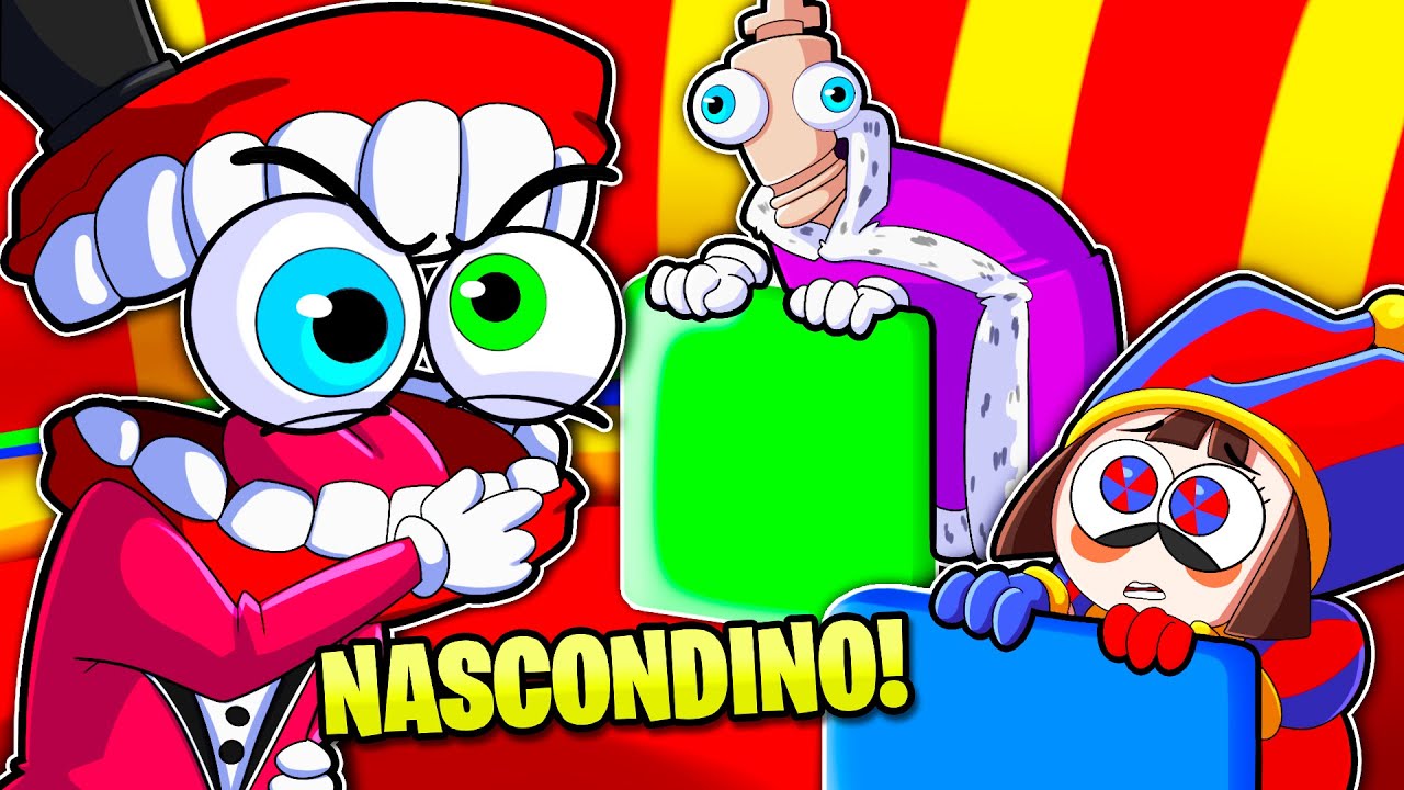 NASCONDINO ILLEGALE SU THE AMAZING DIGITAL CIRCUS CON PENITENZA! TROLLO I MIEI AMICI! *EPICO*