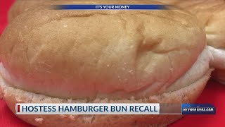 Hostess recalling some hamburger, hot dog buns over possible contamination