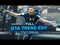 full gta trend edit tutorial on after effects
