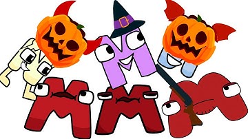 REMADE Unifon Alphabet Lore M vs RALR M vs English Alphabet Lore M vs New Spanish Alphabet Lore M