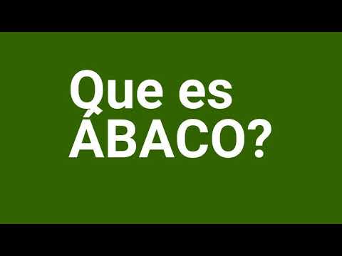 Video: Que Es El ábaco