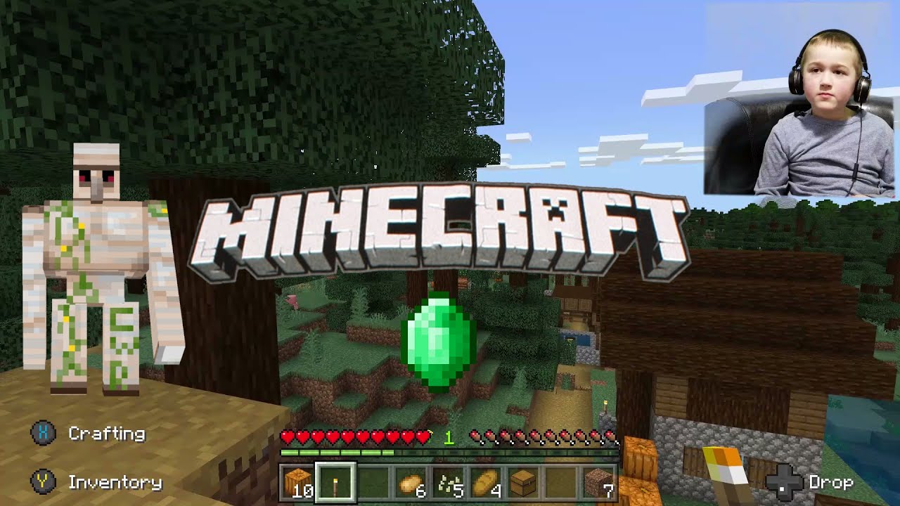 Stealing from the villagers in Minecraft YouTube