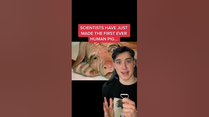 THE FIRST EVER HUMAN PIG! 😱 #Shorts