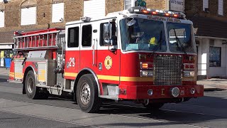 Philadelphia Fire Department Engine 29 Responding 