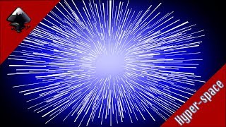 Hyperspace with Inkscape | Inkscape Wallpaper time-lapse|