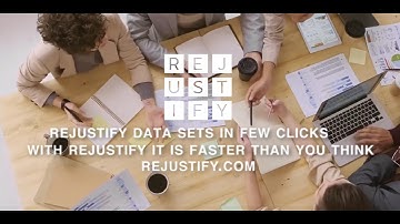How to find statistical data and make a data set easily? At rejustify.com
