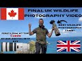 FINAL UK WILDLIFE PHOTOGRAPHY VLOG | CANADA AWAITS | Canon EF 200-400 F4 L IS 1.4 Ext Lens REVIEW