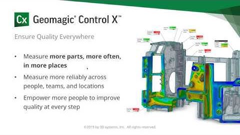 Geomagic Control X 2020 Release Webinar
