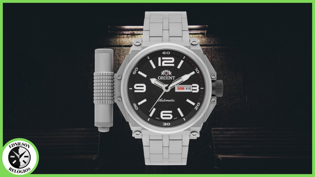 Relógio Orient  Army Tech Automático 469TI004 Titanium