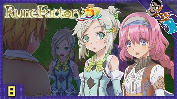 The Anime Harem Begins.. - Mabi Plays Rune Factory 5 Walkthrough #8