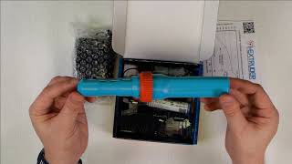 The content of Advanced pack of I-Extruder, airless solder paste dispenser and pick & place tool.