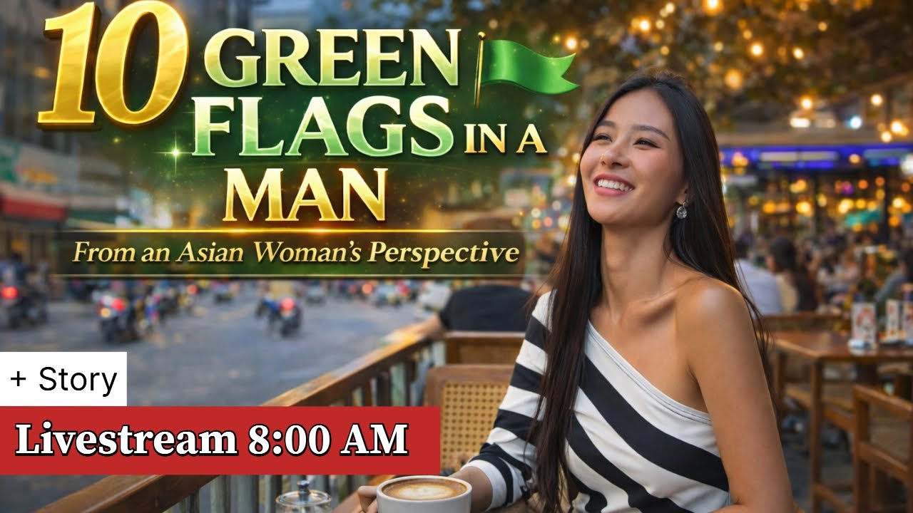 10 Green Flags in a ManFrom a Asian Woman’s Perspective #livestream