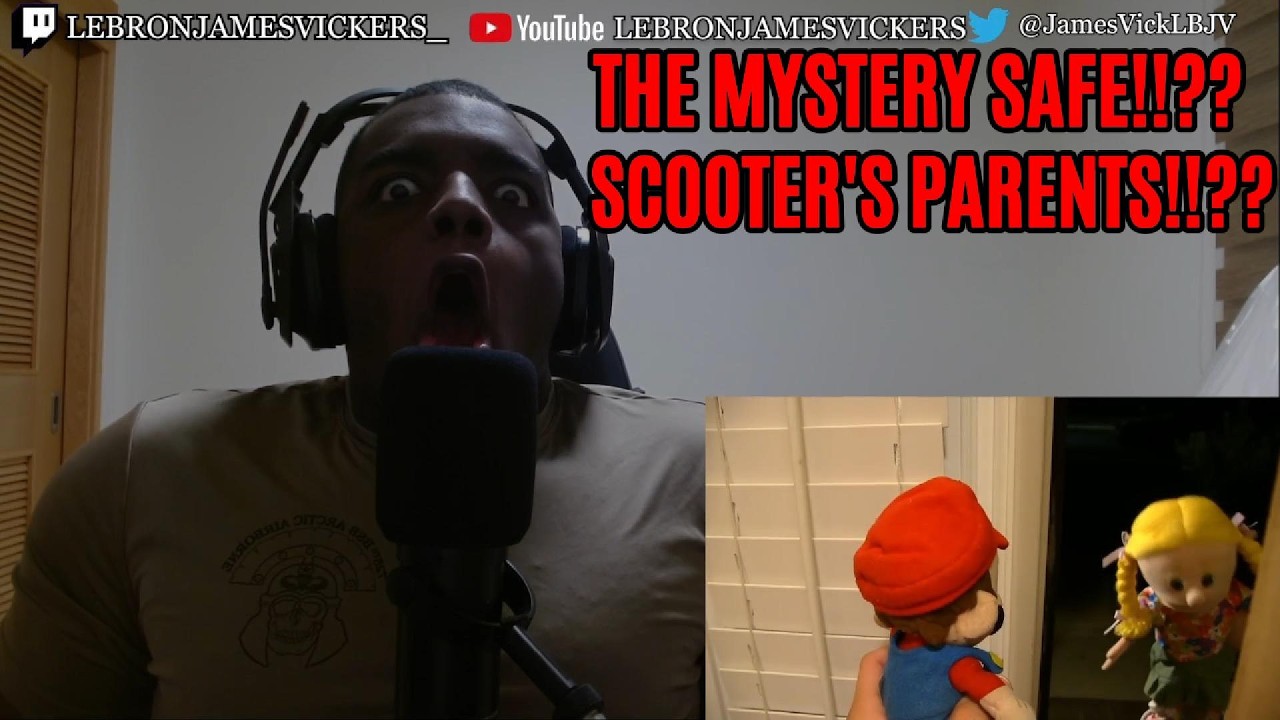 SML Movie: The Mystery Safe, SML Movie: Scooter's Parents! REACTION!!!