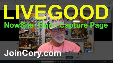 LIVEGOOD NowSite AI Build Capture Pages, Save Contacts, Fun!