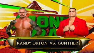 WWE 2k24 Gameplay - Intense Match Randy Orton Vs. Gunther At Money In The Bank Final Match 2024