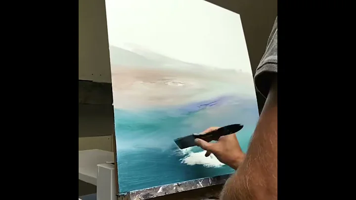 Michael Claxton Artist Painter using acrylic paint