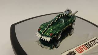 Four Horsemen April 2026 Movie Monster build, Frankenstein's Croc car from Deathrace 2000