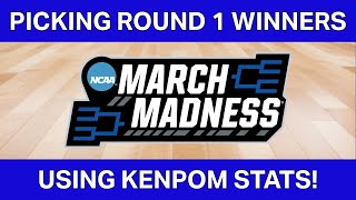 Bracketology: Picking Round 1 Using KenPom Stats! *2025*