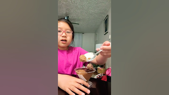 eating chocolate mousse with my dad 🤤