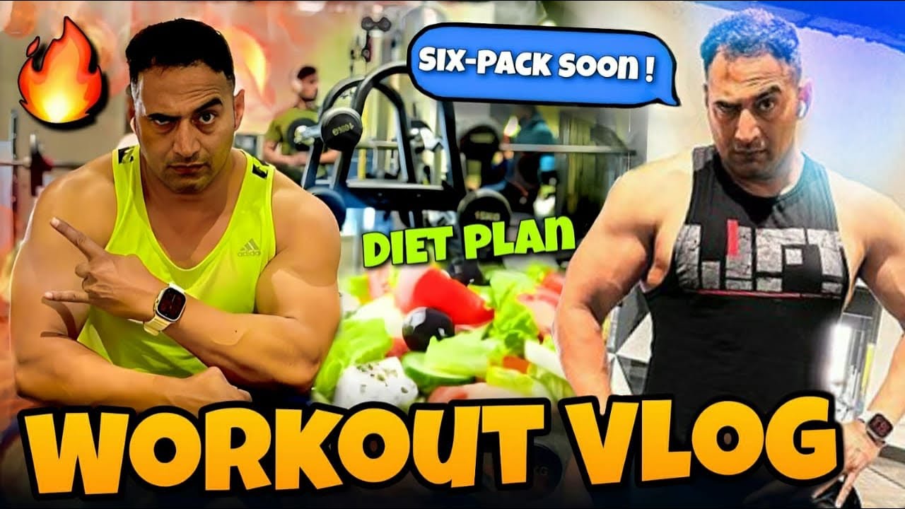 Chest + Tricep Workout | My Full Diet Plan | Jeda The Cop - YouTube
